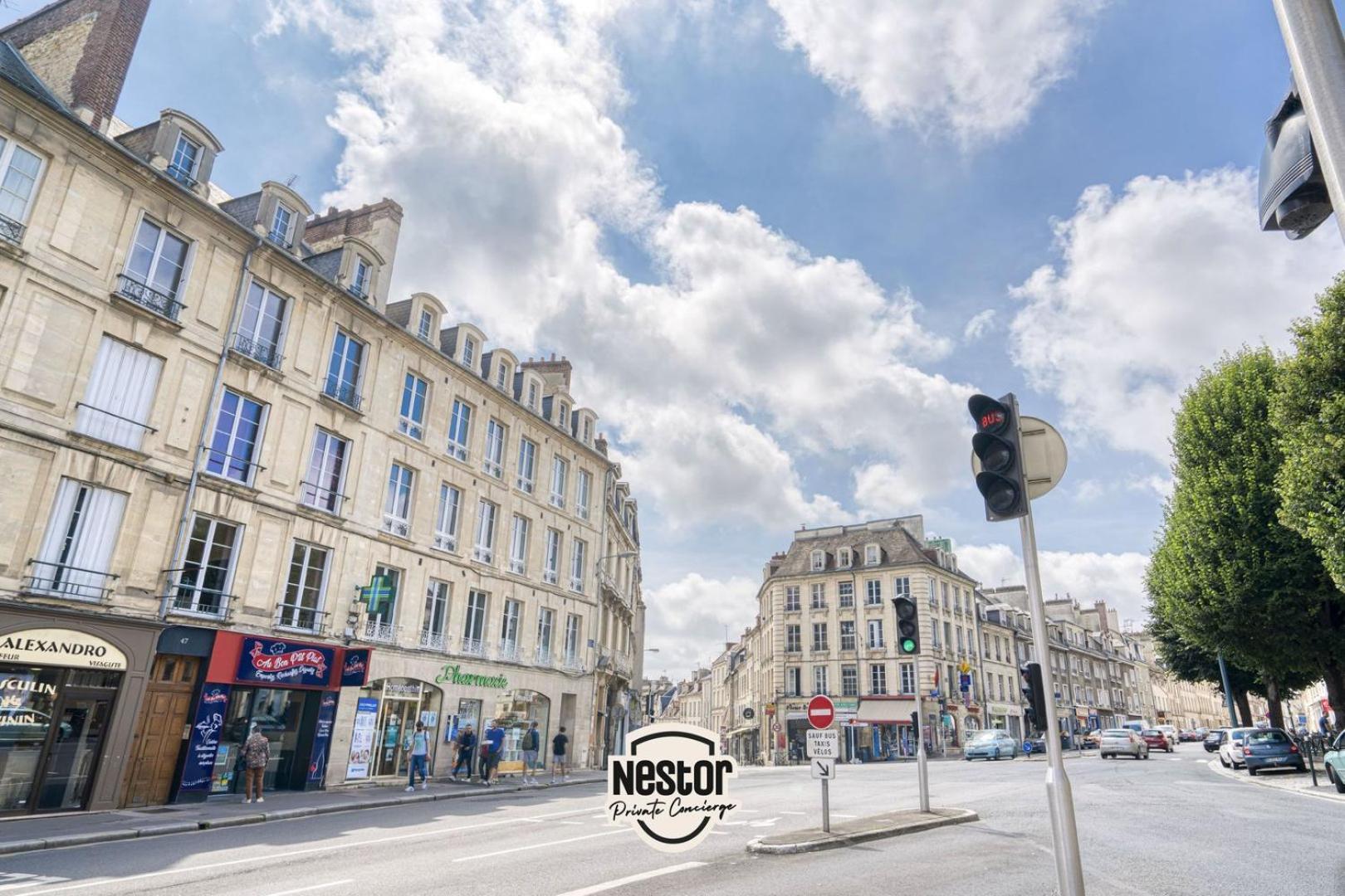 Apartamento La Casa Bella — Chic & Modern Downtown Caen Exterior foto